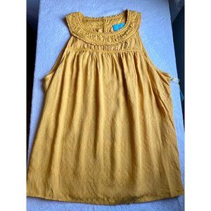 NWT CeCe by Cynthia Steffe Jacquard Sleeveless Top